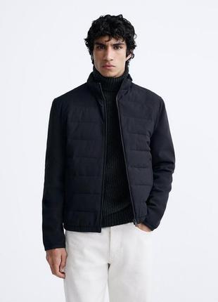 Zara мужская демисезонная куртка весна