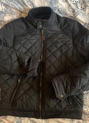 Стеганая куртка\бомбер  abercrombie & fitch демисезонная раз.48-50.