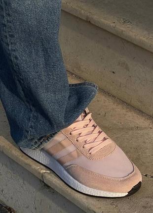 Жіночі кросівки adidas iniki pink2 фото