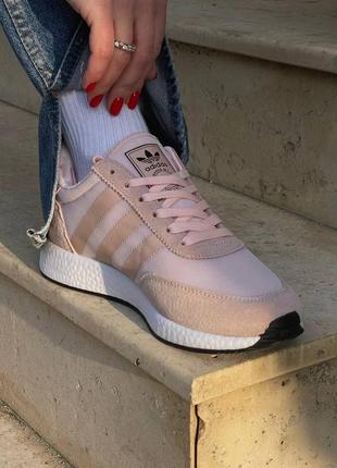 Женские кроссовки adidas iniki pink