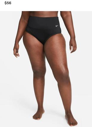 Nike батал черный низ от купальника новый спортивный купальник3 фото