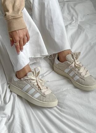 Кроссовки adidas campus beige2 фото