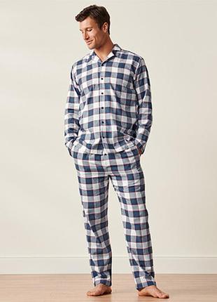 Штани ♕ якісні чоловічі фланелеві штани від tchibo (німеччина), р.: 46-48(s євро)