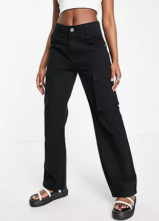 Прямые джинсы карго