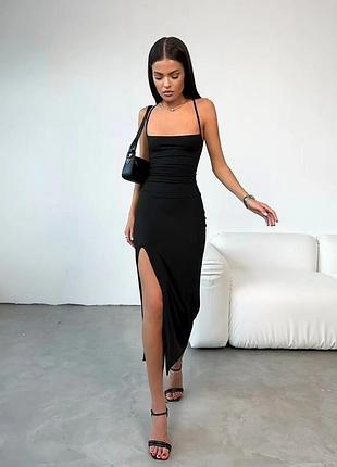 Нежное и романтичное платье с открытой спиной на шнуровке alb-122