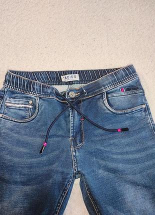 Джоггеры, джинсы на резинке на рост 152 см4 фото