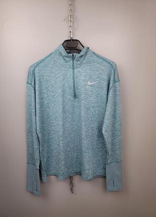 Спортивная беговая кофта на замок nike dri fit