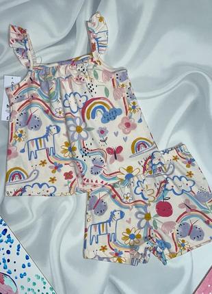 Костюм комплект літній футболка майка шорти george 3 4 роки 98-104 см.