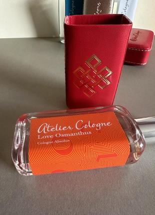 Atelier cologne love osmanthus cedre atlas oolang infini одеколон оригинал!7 фото
