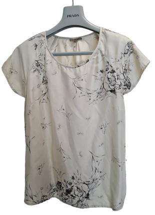 Шелковая свободная футболка/блуза3 фото