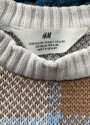 Детский свитер h&amp;m 122-1282 фото