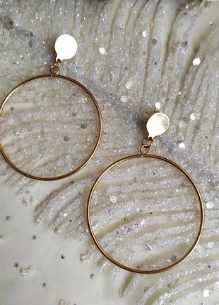 Сережки кільця, серьги кольца