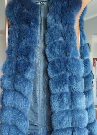 Жилет меховой р-р s, 44