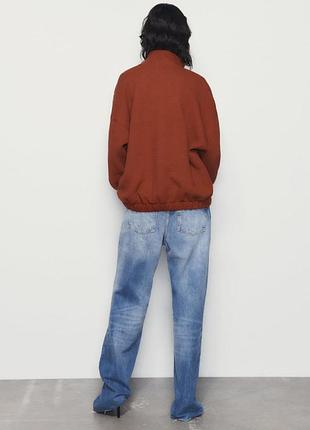 Куртка бомбер zara оверсайз