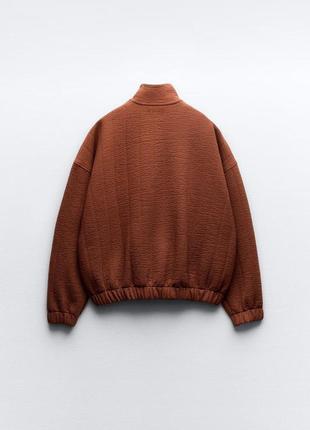 Куртка бомбер zara оверсайз