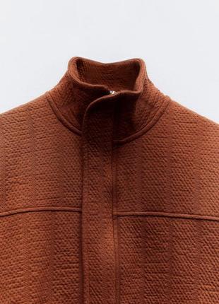 Куртка бомбер zara оверсайз