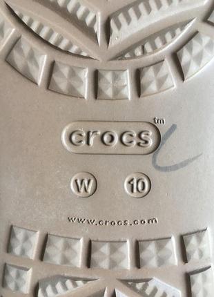 Шлёпки-вьетнамки женские crocs,р10(39-41)8 фото