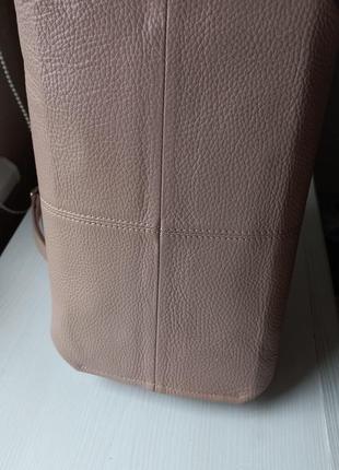 Cумка из натуральной кожи италия genuine leather8 фото