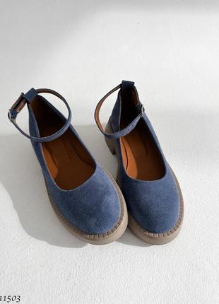 Новые туфельки из натуральных материалов =na=
цвет: джинс (испания)
натуральная замша6 фото