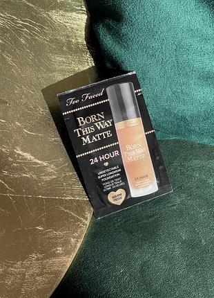 Тестер тонального крему too faced born this way