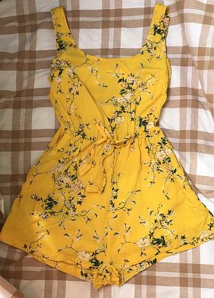 Жёлтый ромпер🌼