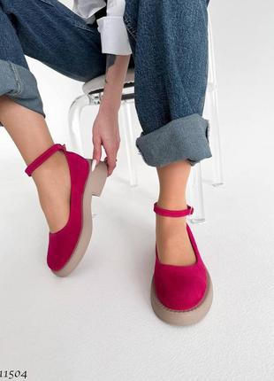 Нові туфельки з натуральних матеріалів =na=
колір: фуксія
натуральна замша5 фото