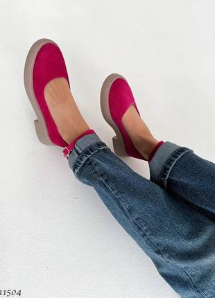 Нові туфельки з натуральних матеріалів =na=
колір: фуксія
натуральна замша7 фото