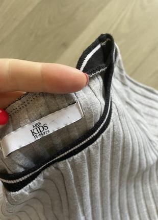 Футболка в рубчик zara s xs