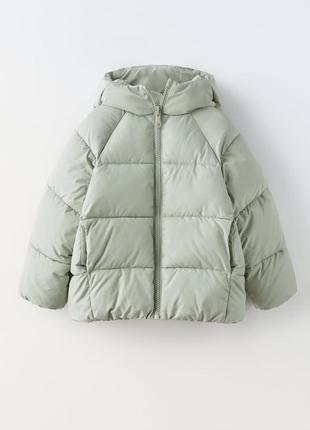 Куртка пуховик zara 130, 164 розмір.