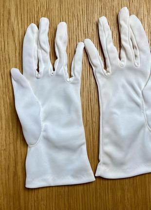 Винтажные перчатки нейлоновые идеальные размер 7,3 фото