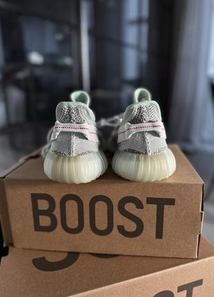 Кроссовки женские, мужские adidas yeezy boost 350 v2 blue tint премиум качество3 фото