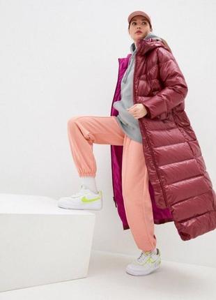 Куртка парка nike nsw stmt dwn parka бордовая cu5820-638,3 фото