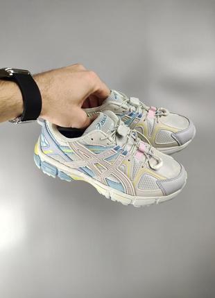 Asics gel-kahana 8 gray blue5 фото