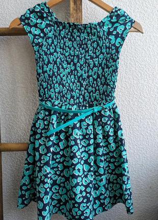 Платье со спущенными плечами на 6-7 лет1 фото