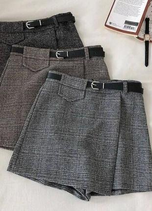 Жіночі шорти спідниця  фабричний кииай