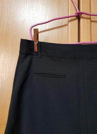 Стильная юбка, черная классическая юбочка миди, спідниця5 фото