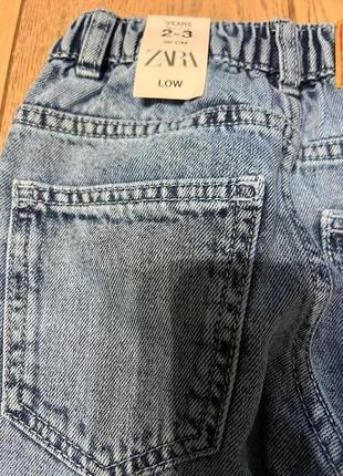 Джинсы дитяжи zara 2-3 года 4