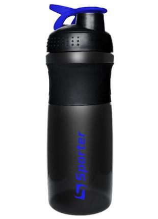 Шейкер sporter 760 мл  чорно синий