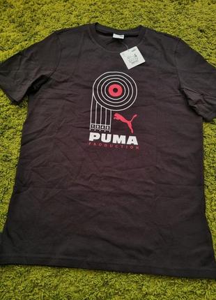 Футболка puma graphics production tee, размер м, оригинал