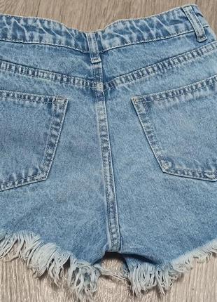 Очень стильные джинсовые шорты и юбка р.122-1283 фото