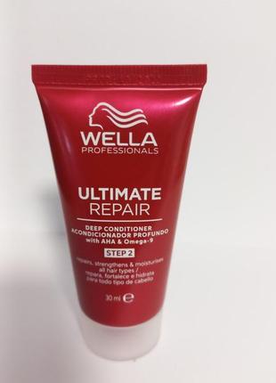 Wella professionals ultimate repair deep conditioner with aha &amp; omega-9 кондиционер.