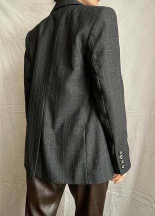 Пиджак в полоску шерсяной  женский , ,размер м3 фото
