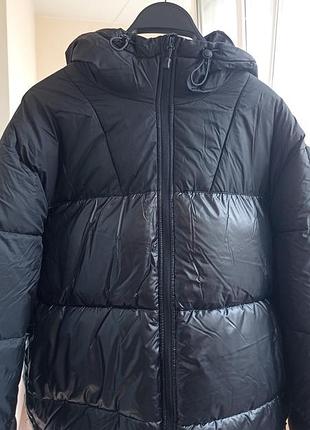 Стильный зимний пуховик h&m