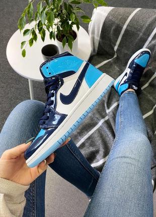 Жіночі кросівки jordan retro 1 high  люкс якість