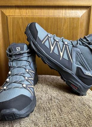 Ботинки salomon x ward leather mid gtx gore-tex (оригинал)