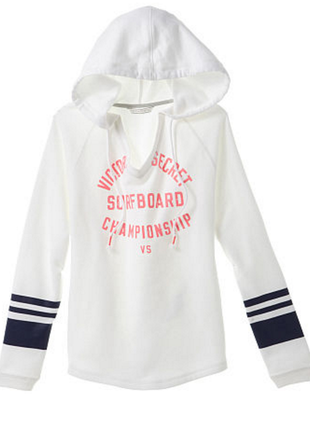 Худи, кофта, туника victorias secret. кофта с капюшоном на флисе викториас сикрет