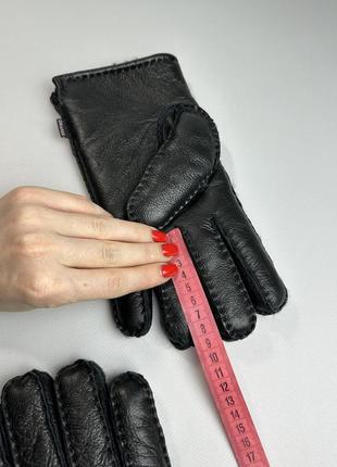 Чоловічі рукавиці з утепленням draper, натуральна шкіра10 фото