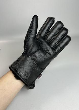 Чоловічі рукавиці з утепленням draper, натуральна шкіра5 фото