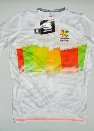 Велофутболка велоджерсі sportful alta badia sellaronda bike day 2023 jersey (xl) нова3 фото