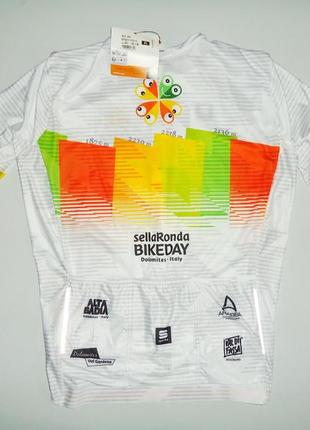 Велофутболка велоджерсі sportful alta badia sellaronda bike day 2023 jersey (xl) нова4 фото
